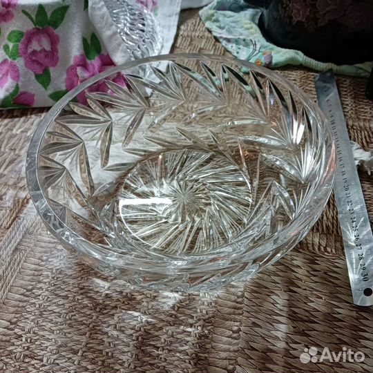 Ваза хрустальная СССР