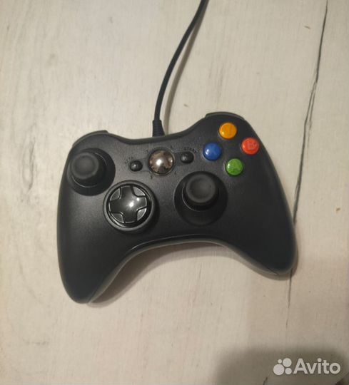 Геймпад xbox 360 проводной