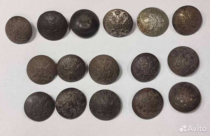 Старинные пуговицы