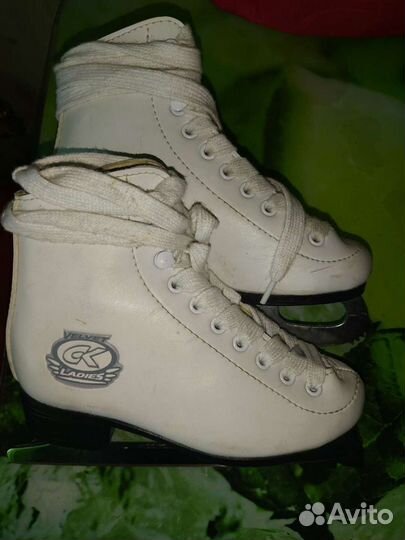 Коньки фигурные детские, 28 размер
