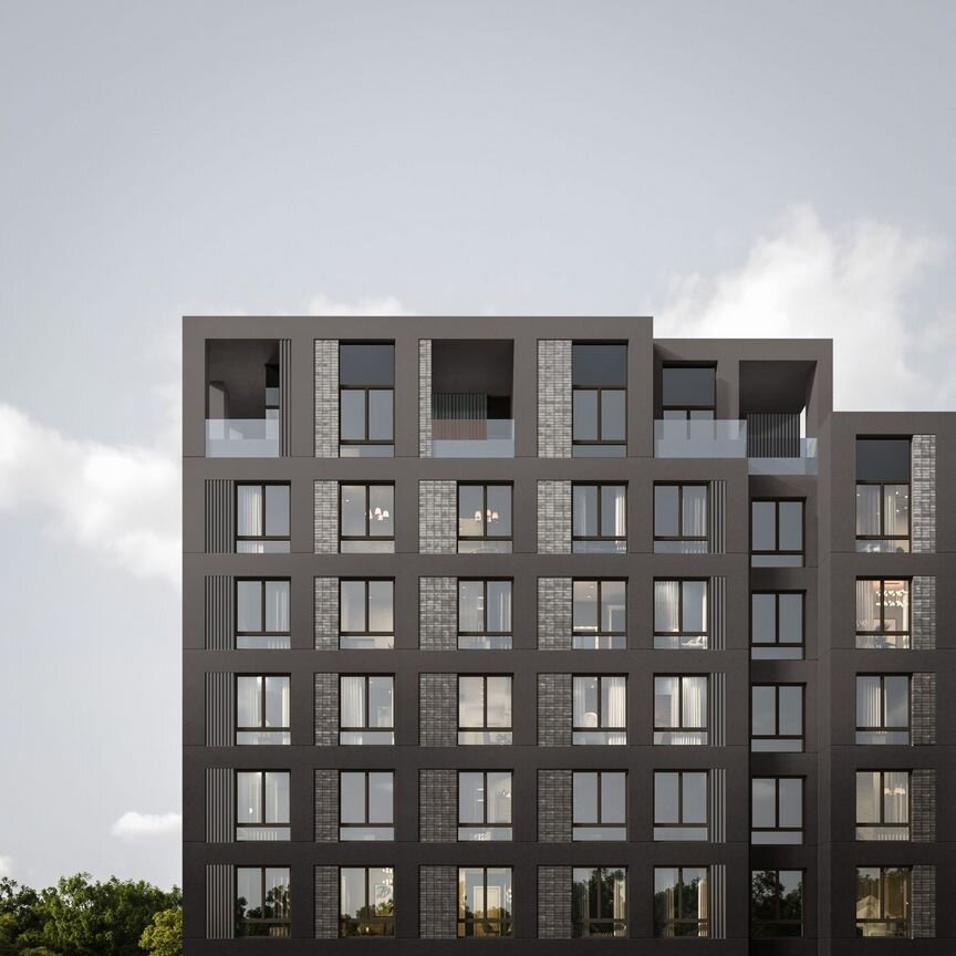 Квартира-студия, 34,7 м², 2/8 эт.