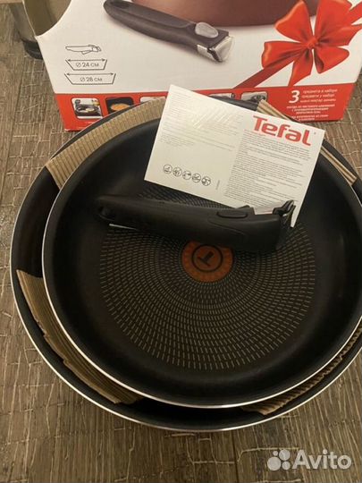 Новый набор сковородок tefal ingenio