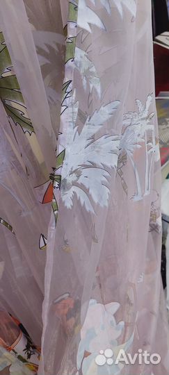 Тюль органза новая 4м