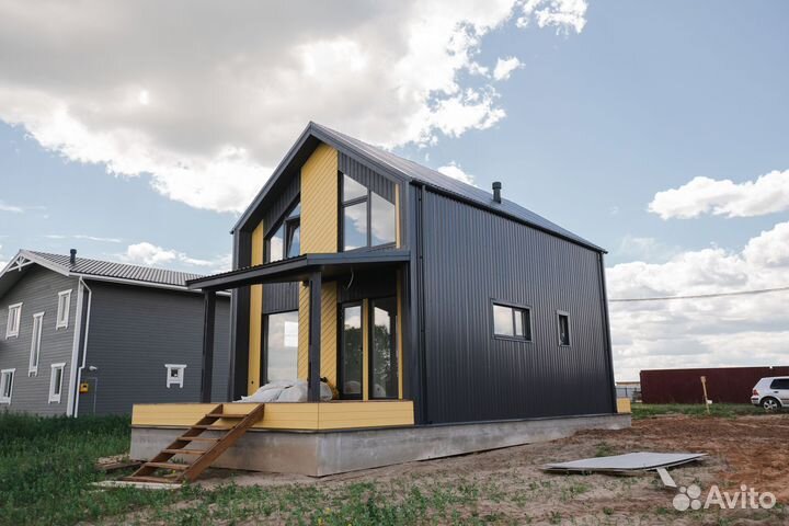 Домокомплект каркасный дом Барнхаус XL