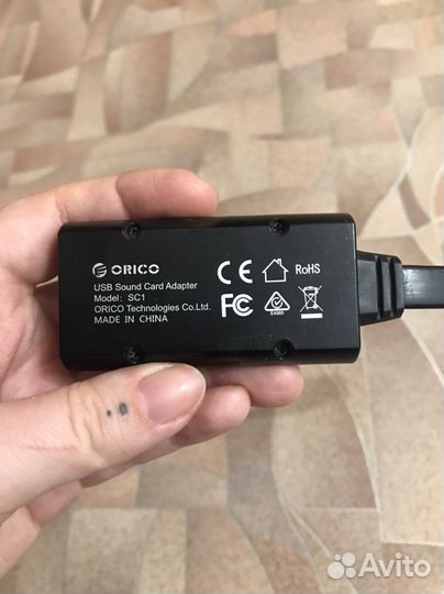 Аудио адаптер usb