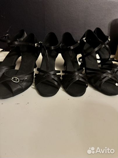 Туфли для танцев латина 37 новые
