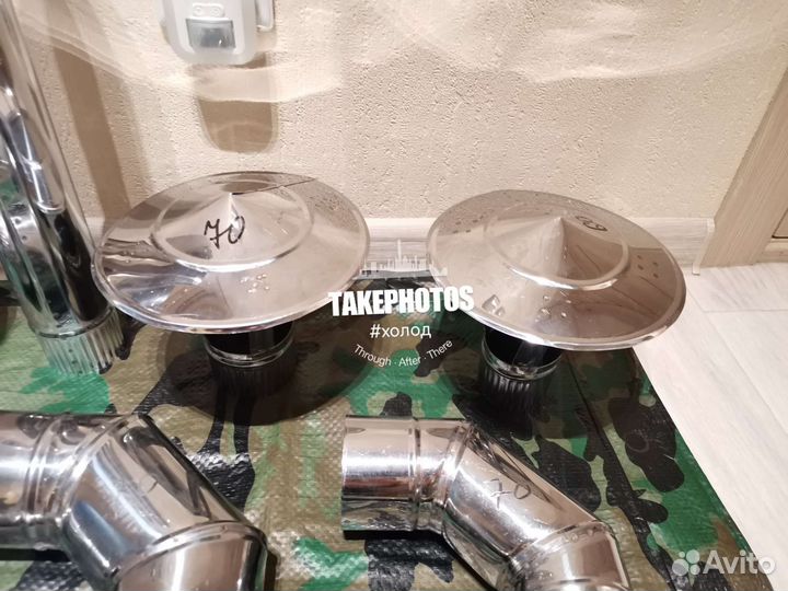 Труба нержавейка 60,65,70,80 для рыбаков