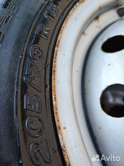 Зимние колёса r15 на Ниву