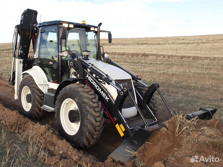 Аренда Экскаватора - Погрузчика Гидромек 102 S