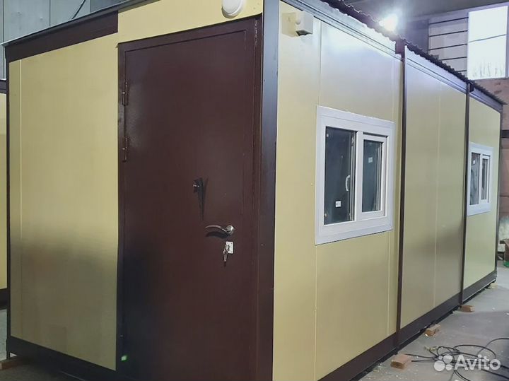 Бытовка из сэндвич-панелей