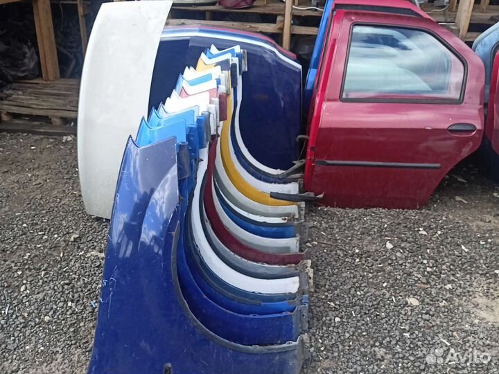 Кузовные детали renault logan оригинал из Европы