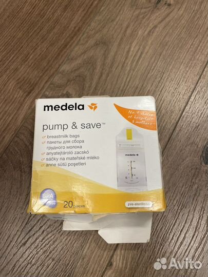 Пакеты для хранения грудного молока medela