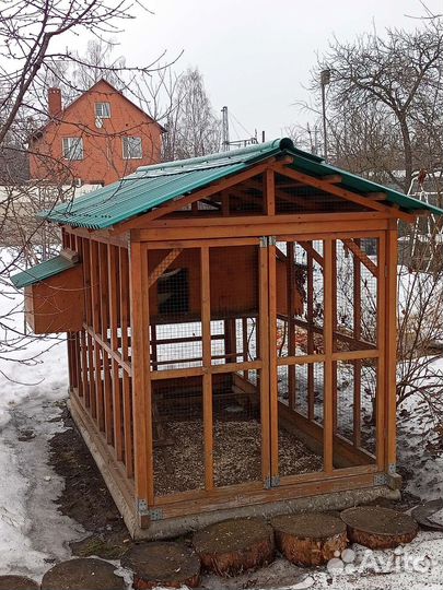 Курятник большой