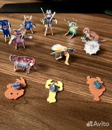 Игрушки из киндер сюрприза 90х