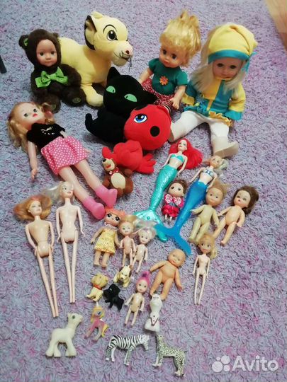 Куклы, мягкие игрушки