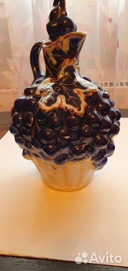 Кувшин для вина,сока.Производство ссср, лфз