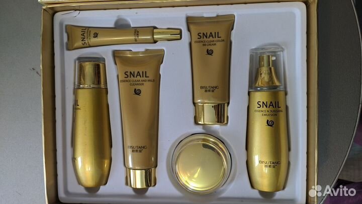 Набор для ухода за кожей лица с муцином улитки