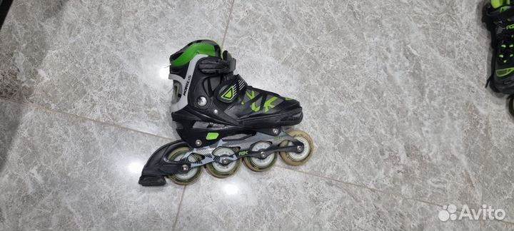 Ролики раздвижные детские, 34-37 размер