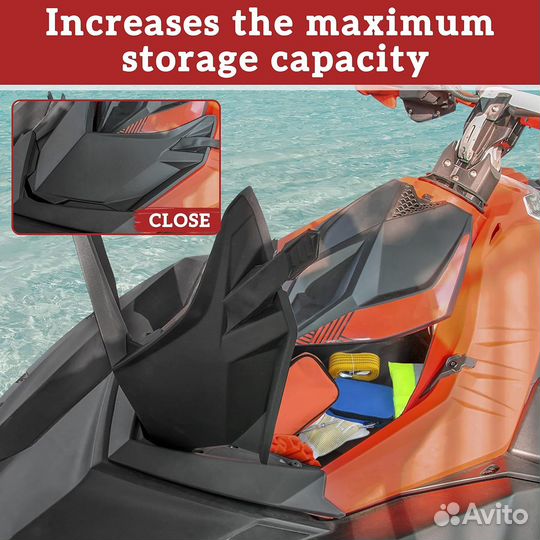 Передний кофр (бардачок) 28л. Sea-Doo Spark