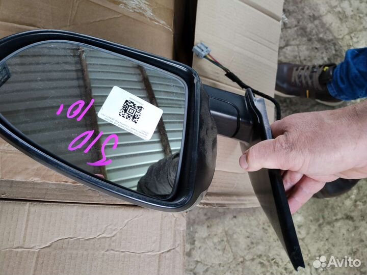 Зеркало nissan qashqai J10 правое оригинал