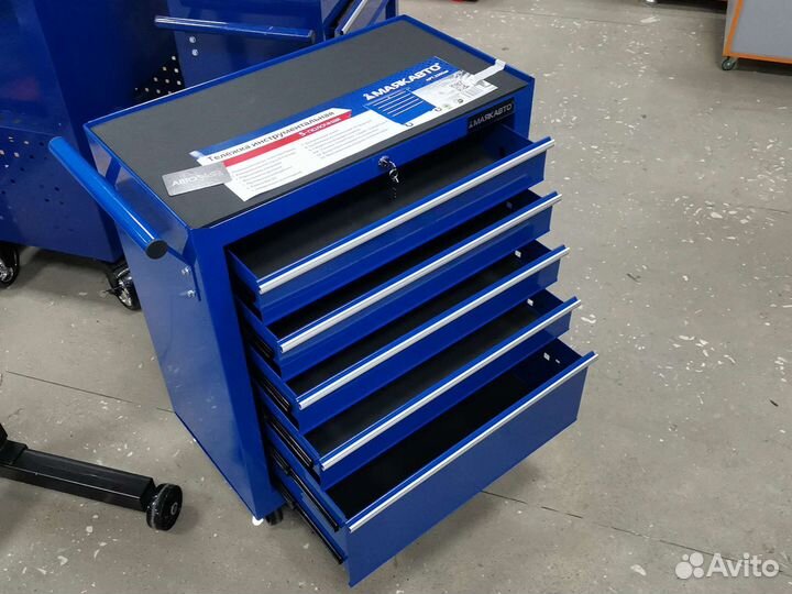 Тележка инструментальная 5 полок маякавто