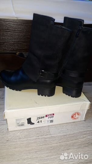 Сапоги осень весна женские