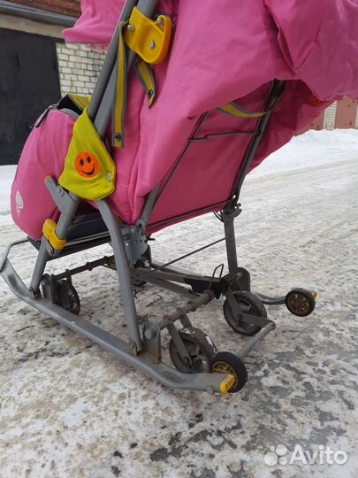 Санки коляска ника 7