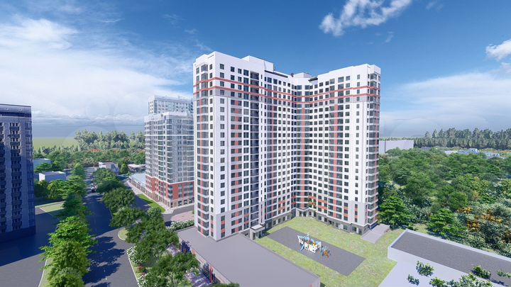 1-к. квартира, 36,2 м², 18/22 эт.