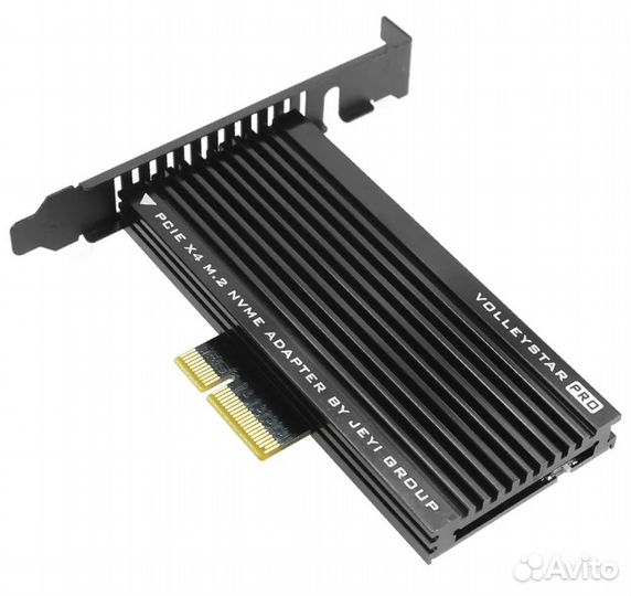 Адаптер PCI-E M.2 Nvme Ssd Jeyi Volleystar-pro NEW