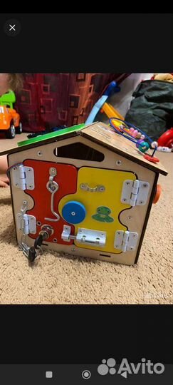 Детский развивающий домик
