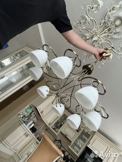Люстра+2 бра