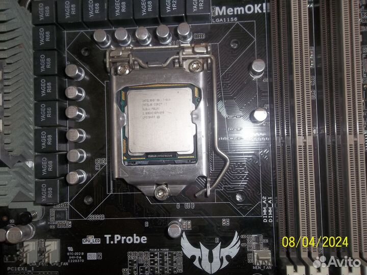 Sabertooth 55i core I7-860 socket 1156
