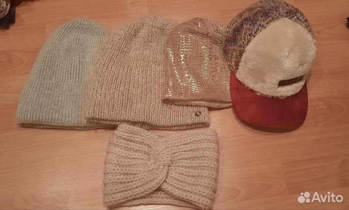Шапки теплые женские пакетом