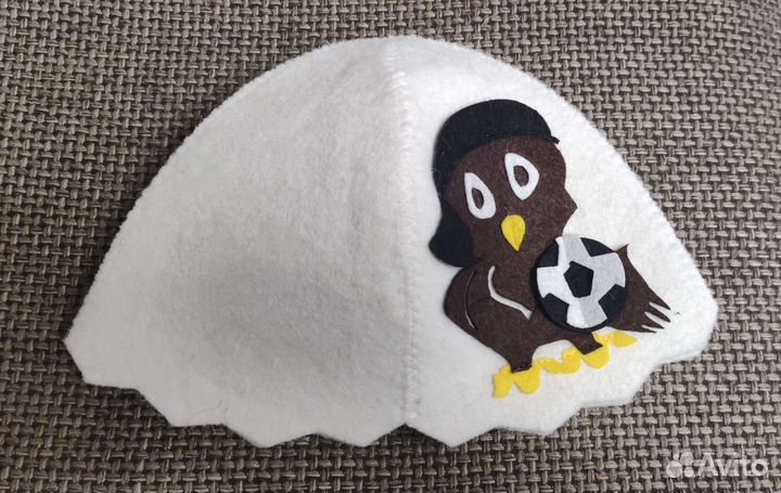 Детская банная шапка новая (от 2 до 6 лет)