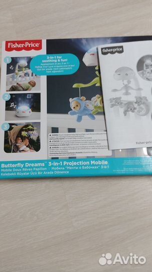 Мобиль на кроватку fisher price