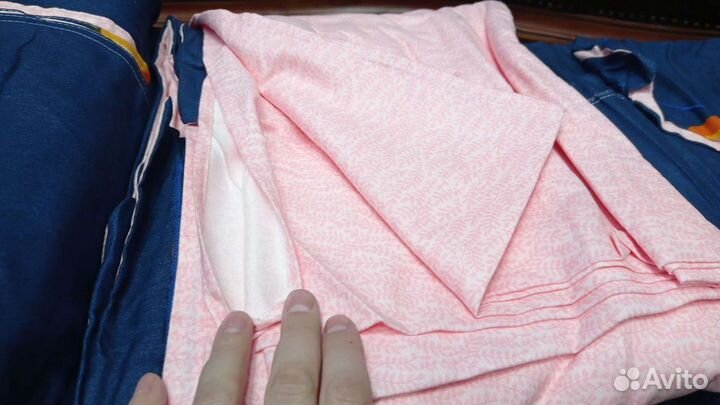 Постельное белье евро хлопок/сатин