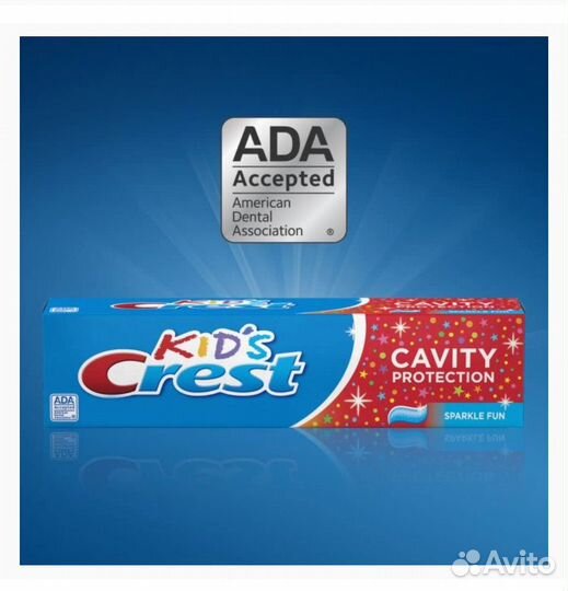 Зубная паста crest детская оригинал 130gr