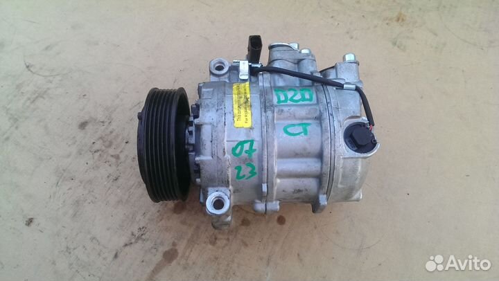 Б/У компрессор кондиционера А8 Q7 Туарег Фаэтон
