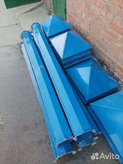 Колпаки на заборные столбы