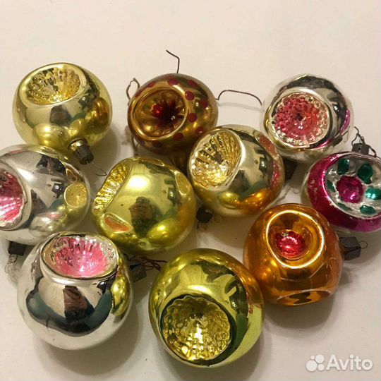 Елочные игрушки СССР