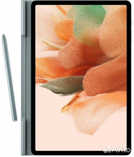 Оригинал Чехол для Samsung Tab S7+/S7 FE/S8+ Green