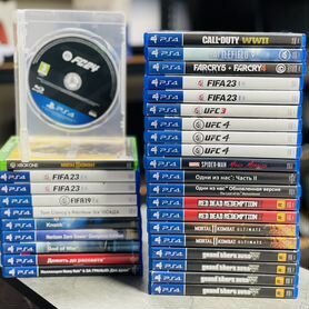 Игры на PS4/PS5 MK11/GTA5/RDR2/FIFA24/UFC4