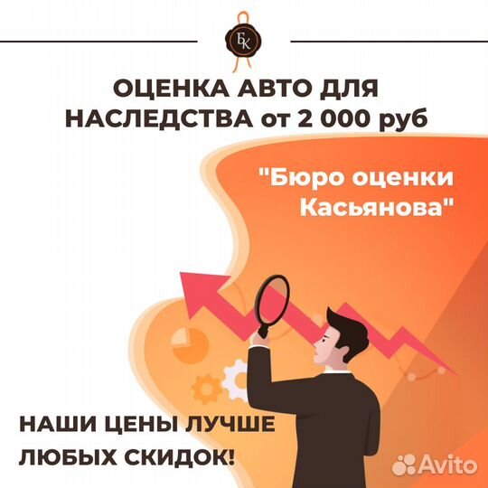 Оценка автомобилей для нотариуса