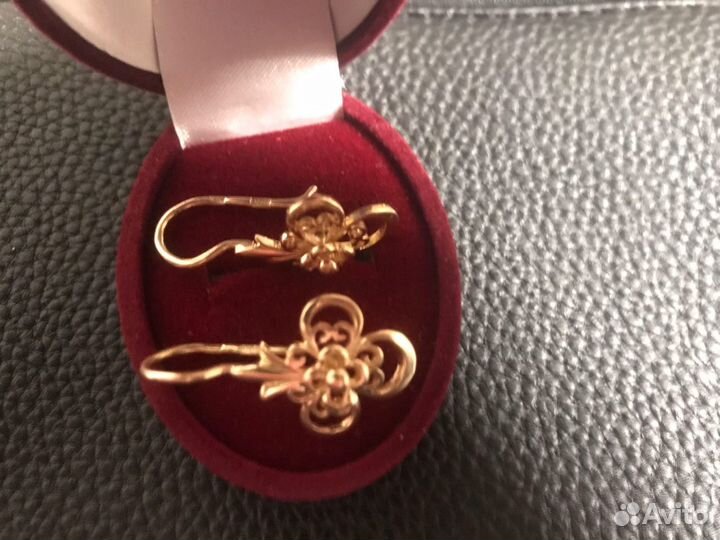 Серьги 583 пробы