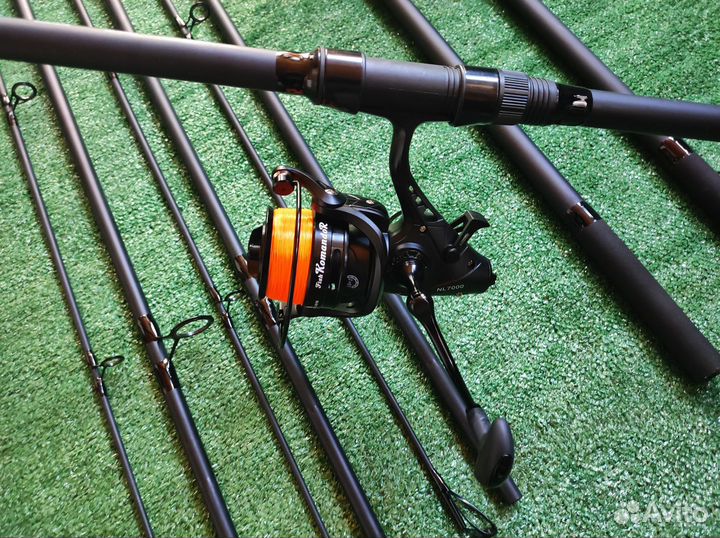 Комплект для карповой ловли 3+3. Новый