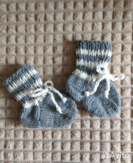 Новые теплые носочки на 1 - 12 месяцев
