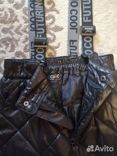 Брюки демисезонные(утепленные) для девочки