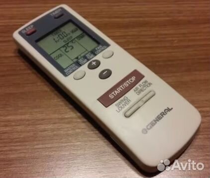 Пульт кондиционера general AR-DB5