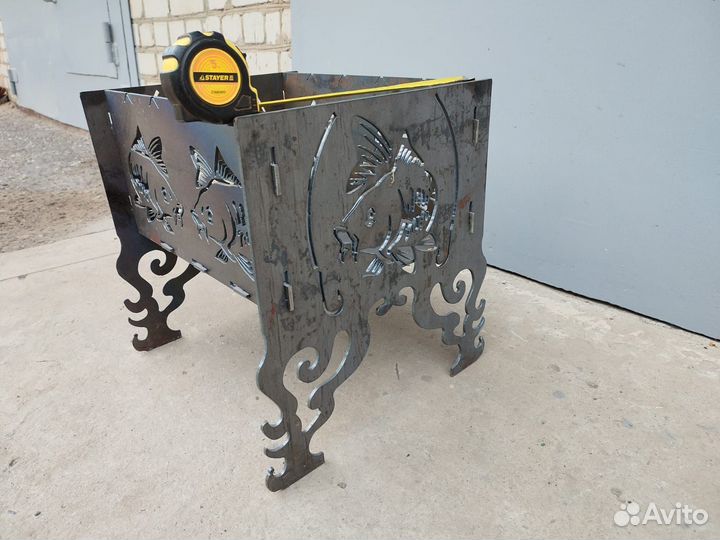 Мангал разборный 4 мм