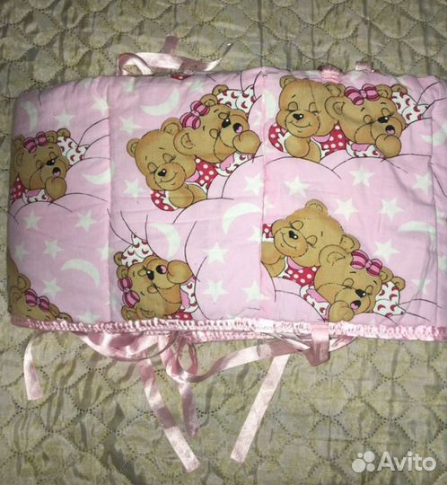 Бортики в детскую кроватку